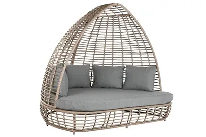 Cama chill out de ratán sintético