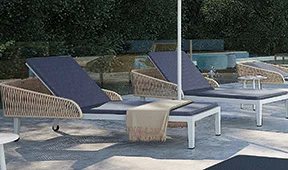 Chaise longue de jardín Deman Chaise longue de jardín Deman