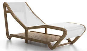 Chaise longue de jardín Infinity Chaise longue de jardín Infinity