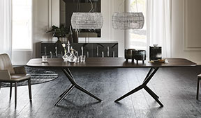 Mesa de comedor madera Atlantis Cattelan