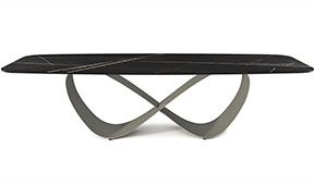 Mesa de comedor Butterfly Keramik Cattelan