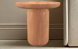 Mesa auxiliar roble Aida by Casantini Milano