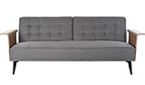 Sofá cama eucalipto metal minimalista