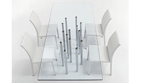 Mesa de comedor rectangular Mille Bonaldo