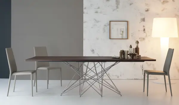 Mesa de comedor roble Octa Bonaldo