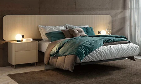 Cama con palillería Akari