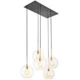 Lmpara metal Tango 5 Light