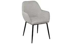 Silla Isabellla gris claro