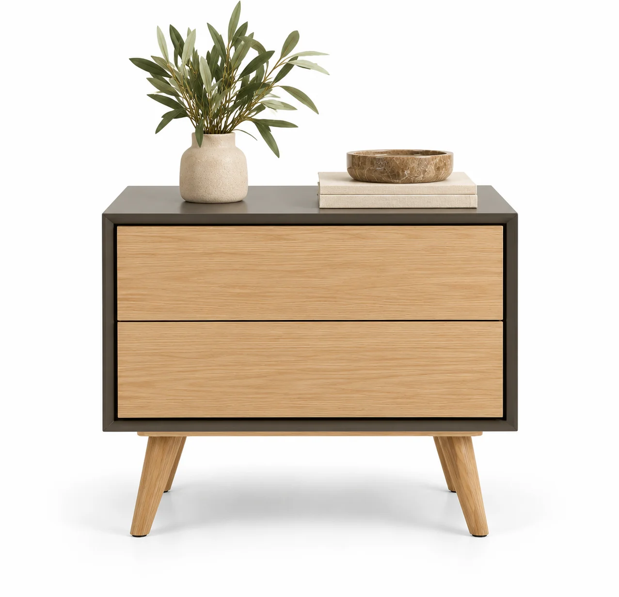 Mesita de noche moderna Cube