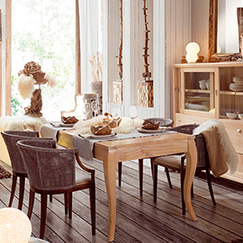 Cómo decorar un comedor grande