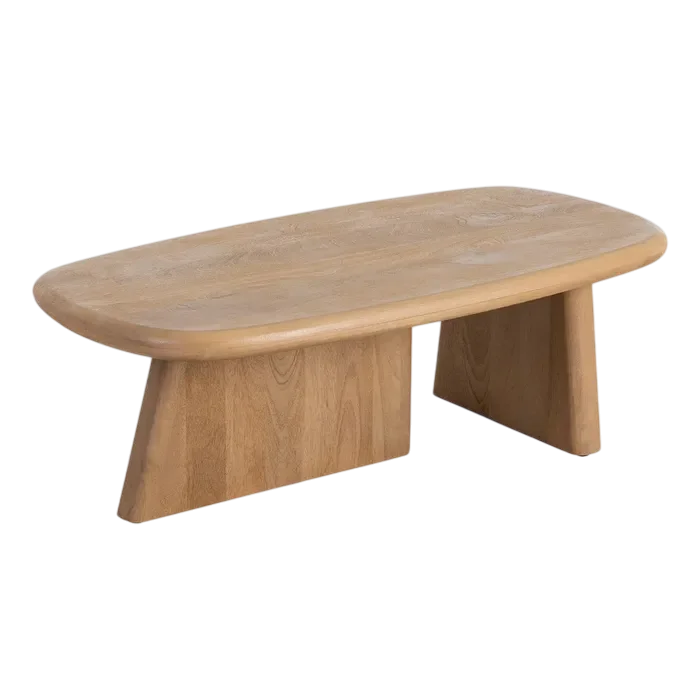 Mesa de centro natural madera de mango