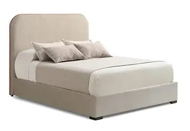Cama con canapé tapizada Curve