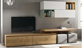 Mueble tv roble leopard Braley Mueble tv roble leopard Braley