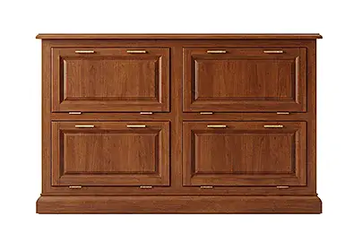 Zapatero 4 cajones horizontal Provenzal Zapatero 4 cajones horizontal Provenzal