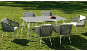 Mesa de comedor de jardín Niesa Mesa de comedor de jardín Niesa