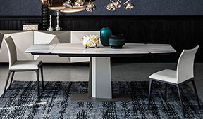 Mesa de comedor extensible keramik drive Duffy Cattelan