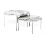Mesa de centro mrmol blanco Fredo
