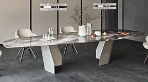 Mesa de comedor crystalart Senator Cattelan Italia