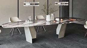 Mesa de comedor crystalart Senator Cattelan Italia