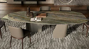 Mesa de comedor keramik Senator Cattelan Italia Mesa de comedor keramik Senator Cattelan Italia