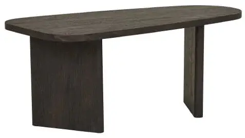 Mesa de centro marrón oscuro Melo