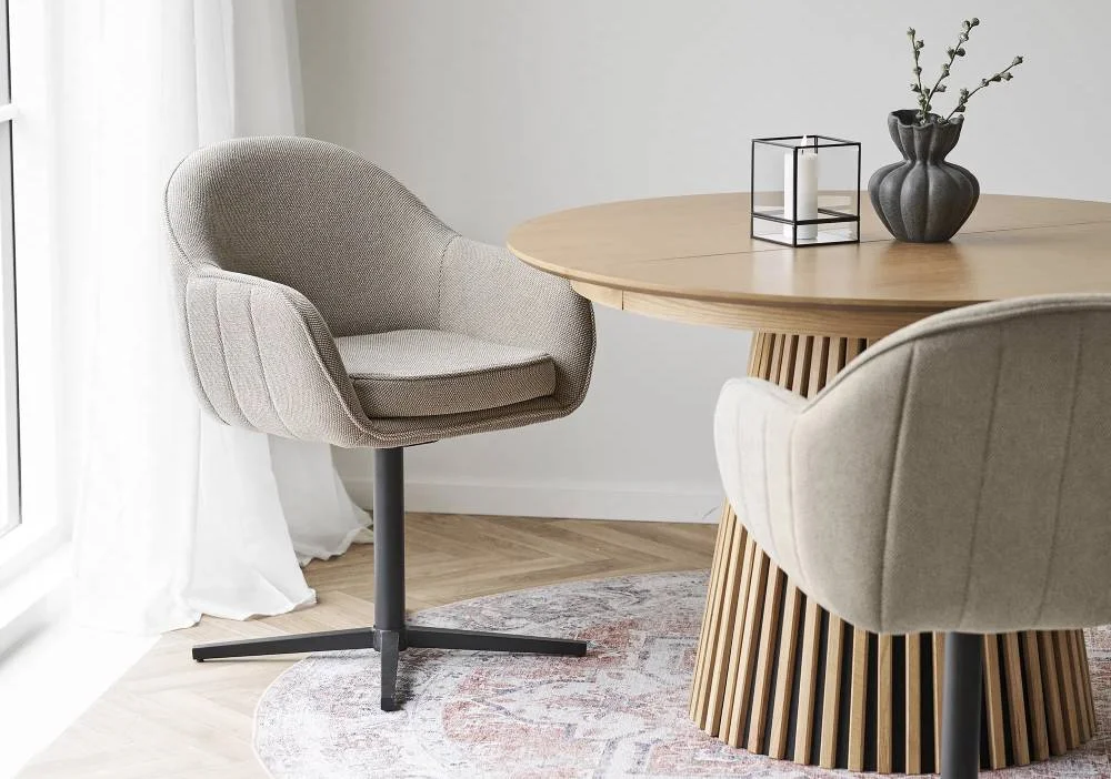 Silla de comedor giratoria Tamera Silla de comedor giratoria Tamera
