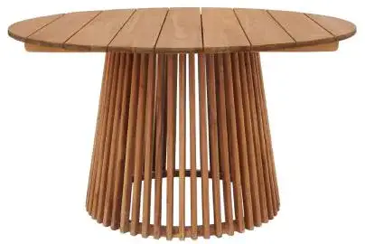 Mesa de comedor de madera de teca Lorca 