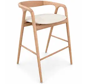 Taburete para barra de cocina nórdico Aria