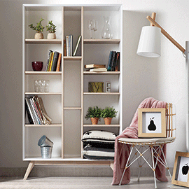 Cómo elegir librerías y estanterías