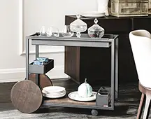 Carrito bar de diseño Brandy Cattelan