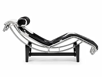 Chaise Longue piel de vaca natural