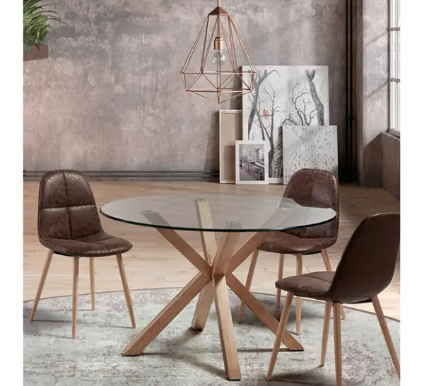 Mesa de comedor colonial Idol Madera