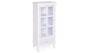 Vitrina 1 puerta 1 cajón vintage Charlene Vitrina 1 puerta 1 cajón vintage Charlene
