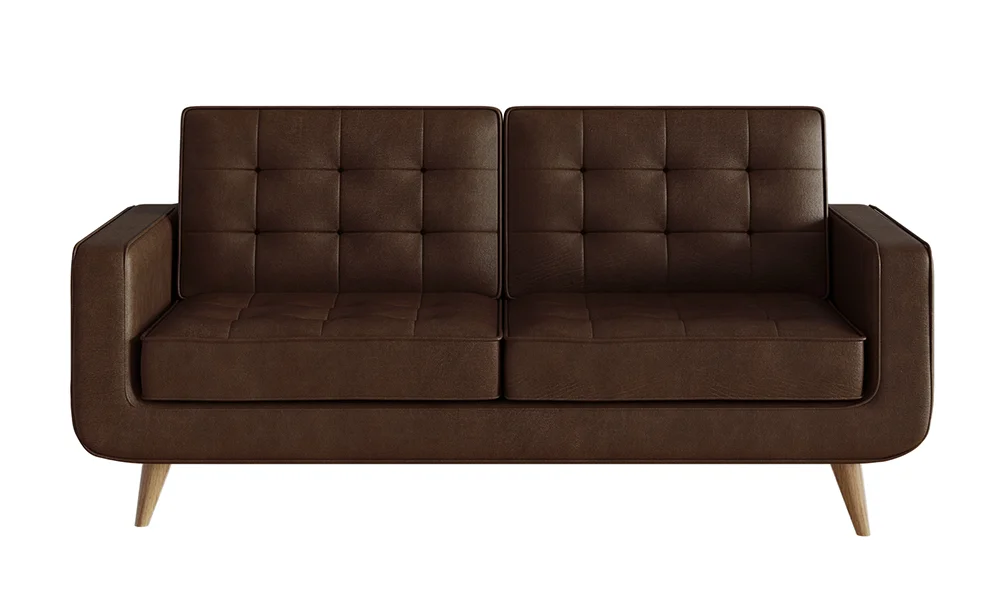 Sofá Sterling Cooper Retro cuero antic