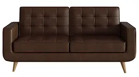 Sofá Sterling Cooper Retro cuero antic