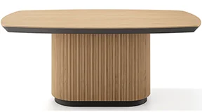 Mesa de comedor roble recta fija Jasper Mesa de comedor roble recta fija Jasper