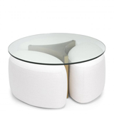 Mesa de centro acero Modus Dorado
