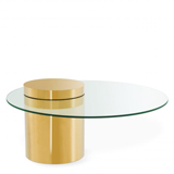 Mesa de centro cristal Equilibre