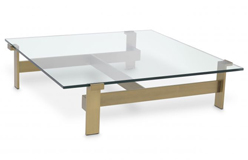 Mesa de centro cristal Maxim