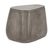 Mesa auxiliares de cemento gris antracita oscuro Mesa auxiliares de cemento gris antracita oscuro
