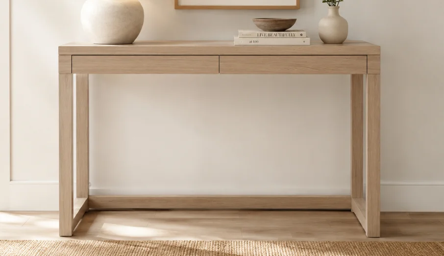 Mesa de escritorio 2 cajones nórdica Osaka Mesa de escritorio 2 cajones nórdica Osaka