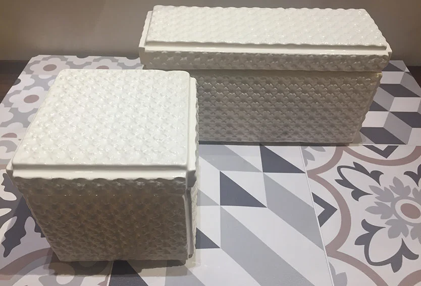 Set 3 Cajas capitone