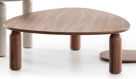 Mesa de centro triangular Gio Pacini y Cappellini