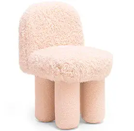 Silla boucle minimalista Dorper