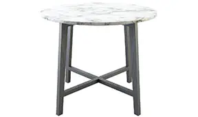 Mesa de rincón moderna circolare Porcelanic