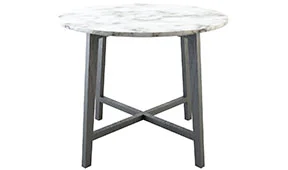Mesa de rincón moderna circolare Porcelanic