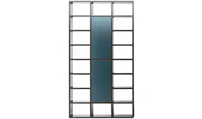 Librería 3 módulos con puerta moderno Eleganzza