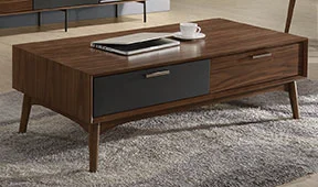 Mesa de centro bicolor nórdica Gari Mesa de centro bicolor nórdica Gari