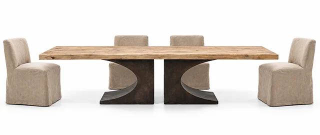 Mesa de comedor madera centenaria Love