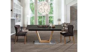 Mesa de comedor extensible moderna Bontami
